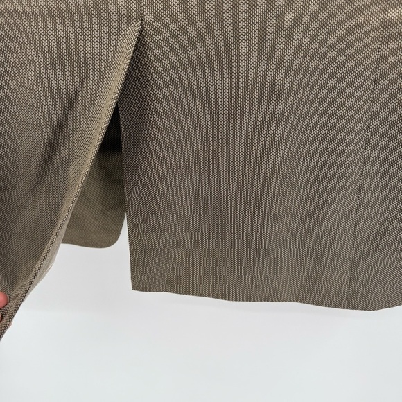 Hart Schaffner Marx Mens Size 38R Wool Blazer Sport Coat Suit Jacket Green/gold - Picture 9 of 10